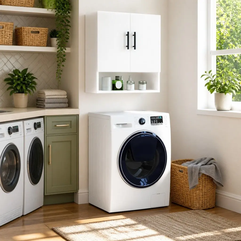 Wall Cabinet Storage Engineered Wood 60x31x70cm White