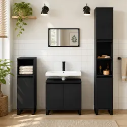 Versatile Storage Cabinet for Everyday Bathroom Needs