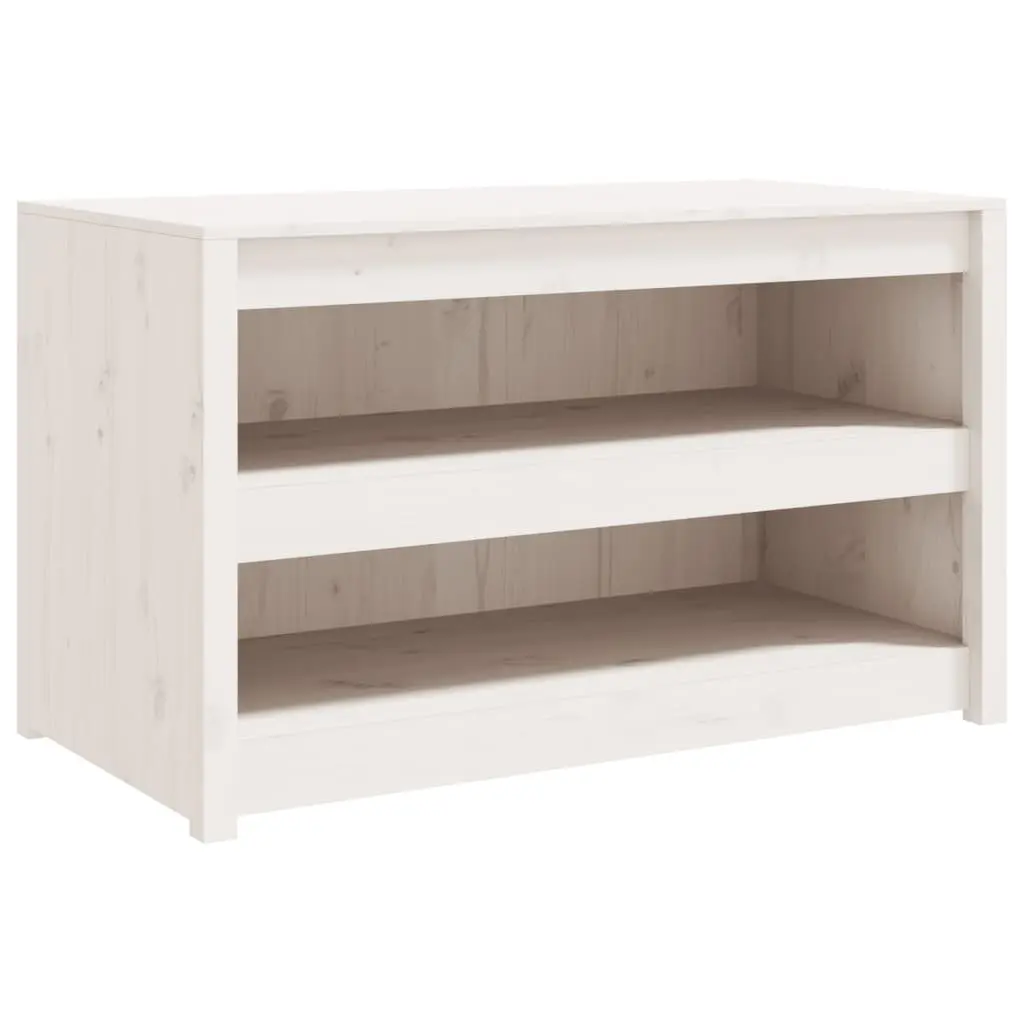 Outdoor Kitchen Cabinet Solid Pine Wood Garden Storage Unit White 106cm