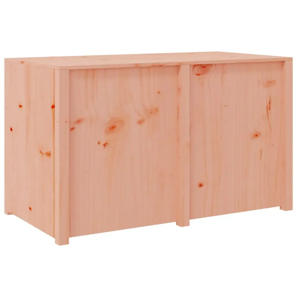 Outdoor Cabinet Solid Wood Storage 106x55x64cm Brown for Garden Kitchen Furniture