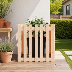 Garden Planter for Versatile Outdoor Use 70x70x70 cm