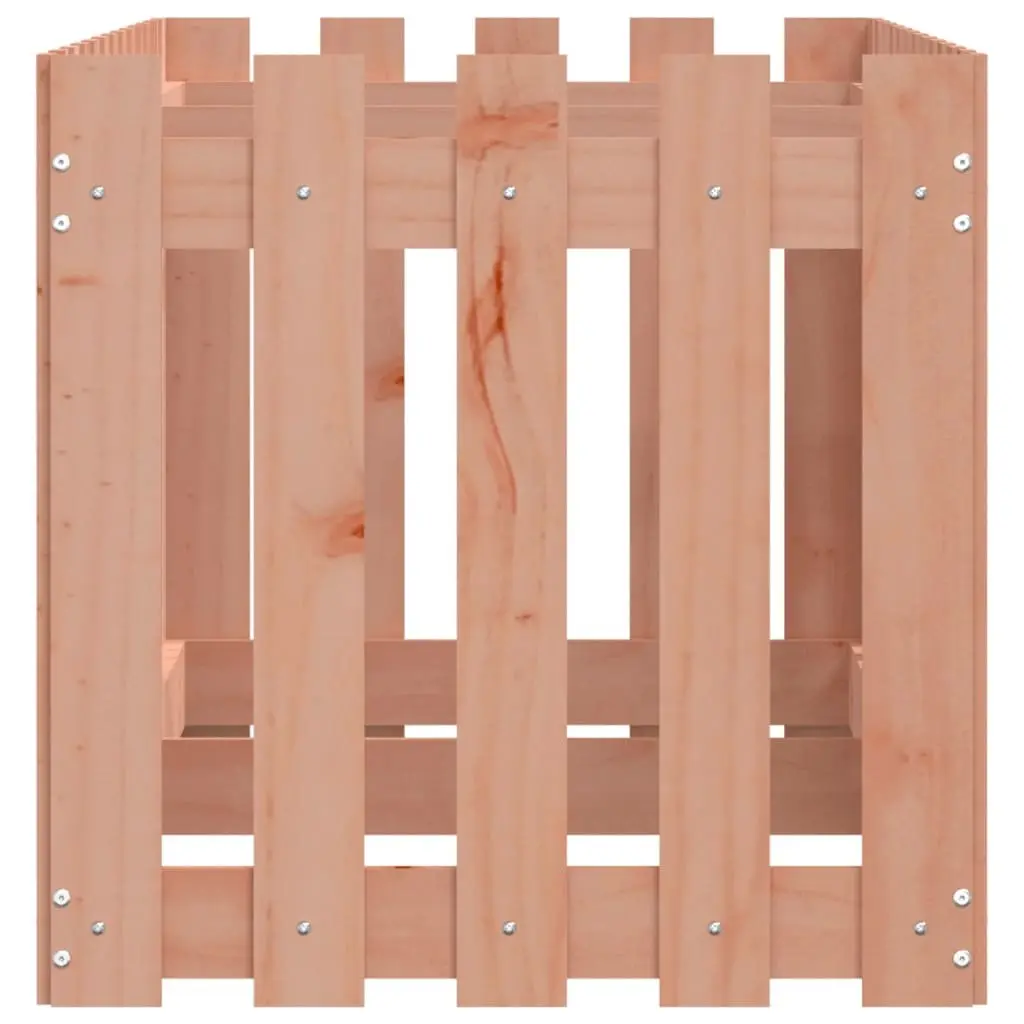Garden Raised Bed with Fence Design 150x50x50 cm Outdoor Planter Box Solid Wood