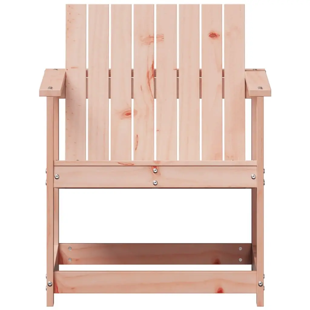 Wooden Garden Chair Solid Douglas Wood 62x56x77cm Brown