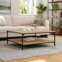 Coffee Table with Storage for Real Living Room Use