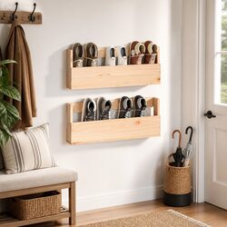Wall-Mounted Shoe Racks: Practical Storage for Any Home