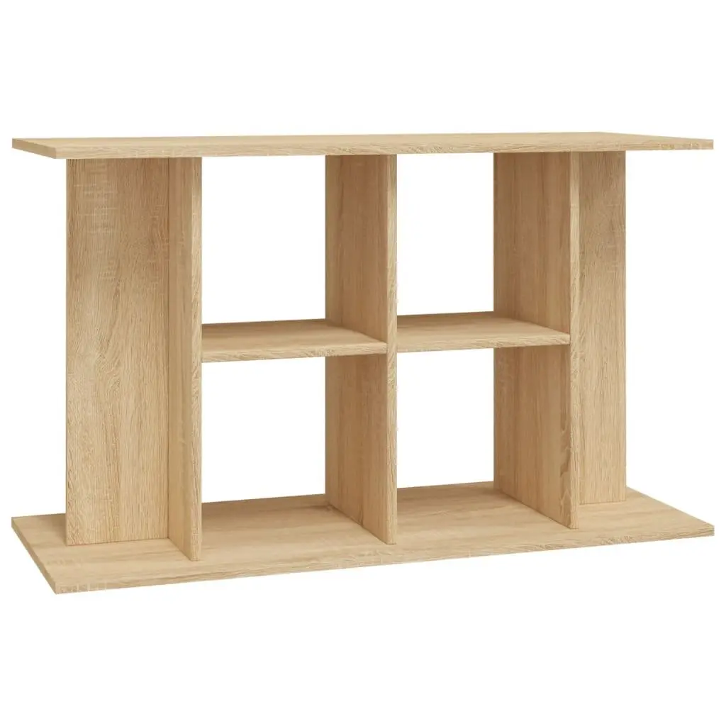Aquarium Stand 100x40x60 cm Brown Engineered Wood Fish Tank Storage Cabinet