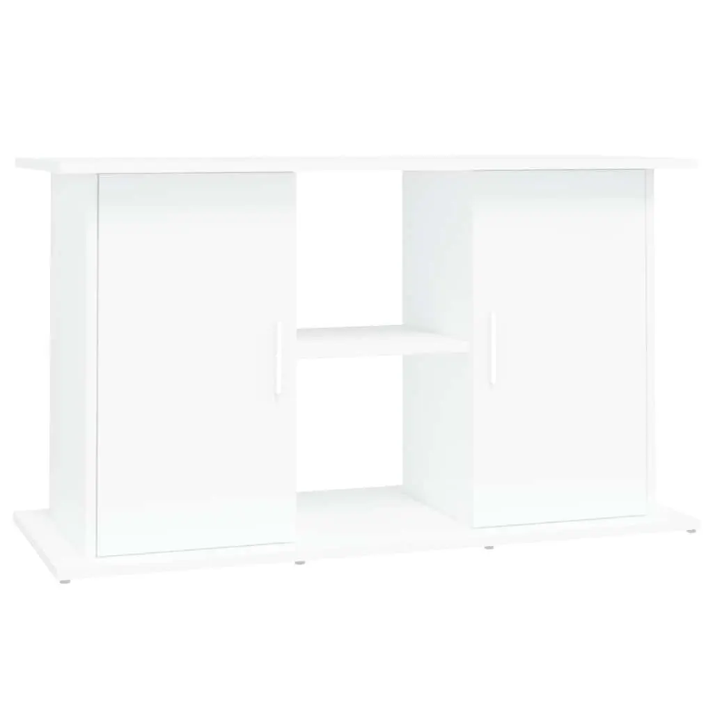 Aquarium Stand White Engineered Wood 101x41x58cm Fish Tank Storage Unit