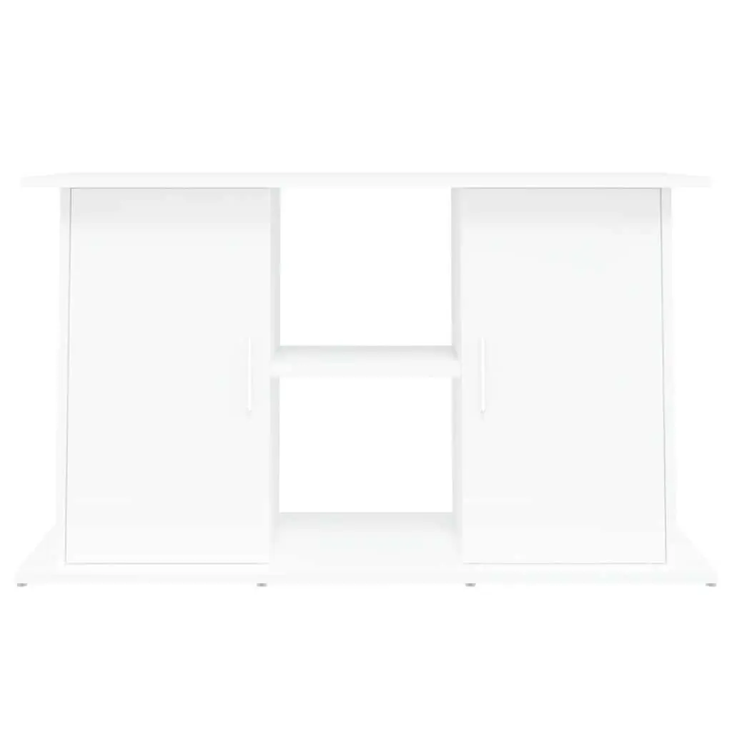 Aquarium Stand White Engineered Wood 101x41x58cm Fish Tank Storage Unit