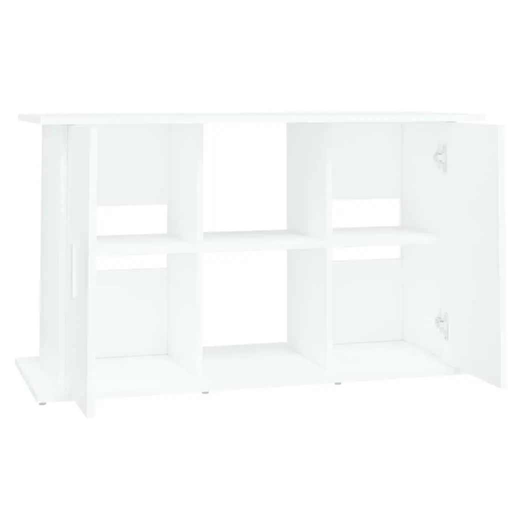 Aquarium Stand White Engineered Wood 101x41x58cm Fish Tank Storage Unit