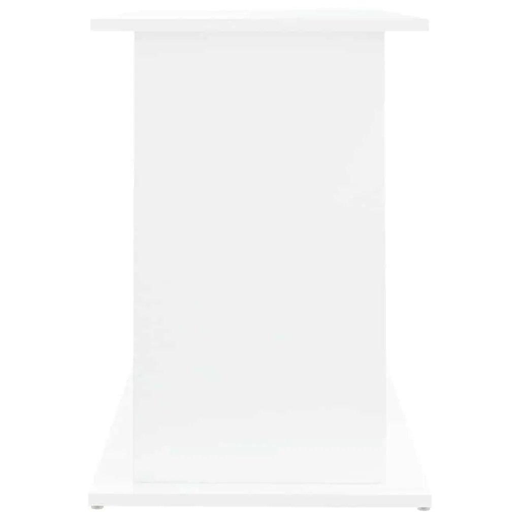 Aquarium Stand White Engineered Wood 101x41x58cm Fish Tank Storage Unit