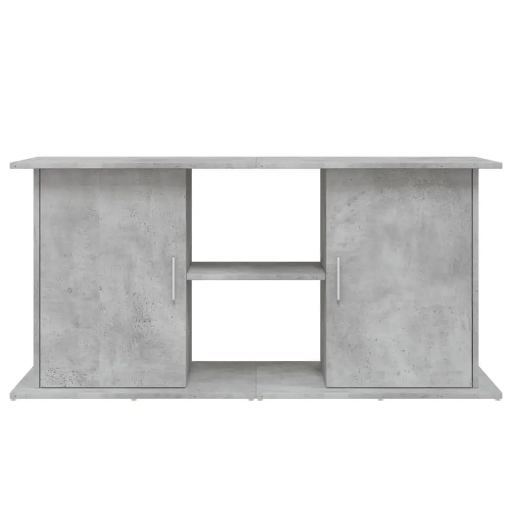Aquarium Stand Engineered Wood 121x41x58cm Grey Storage Cabinet for Fish Tank