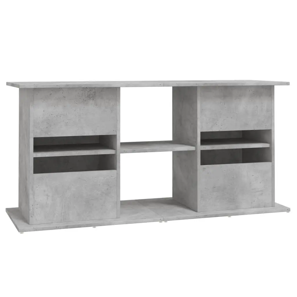 Aquarium Stand Engineered Wood 121x41x58cm Grey Storage Cabinet for Fish Tank