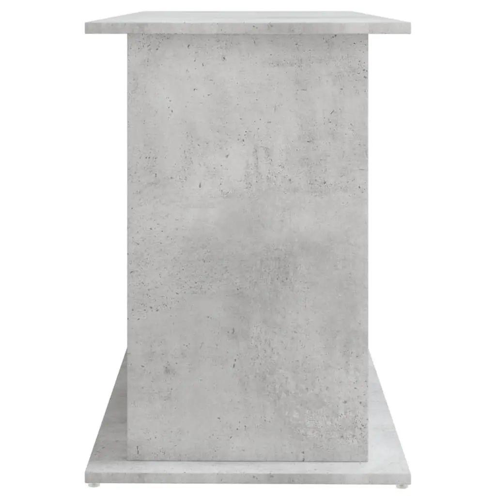 Aquarium Stand Engineered Wood 121x41x58cm Grey Storage Cabinet for Fish Tank