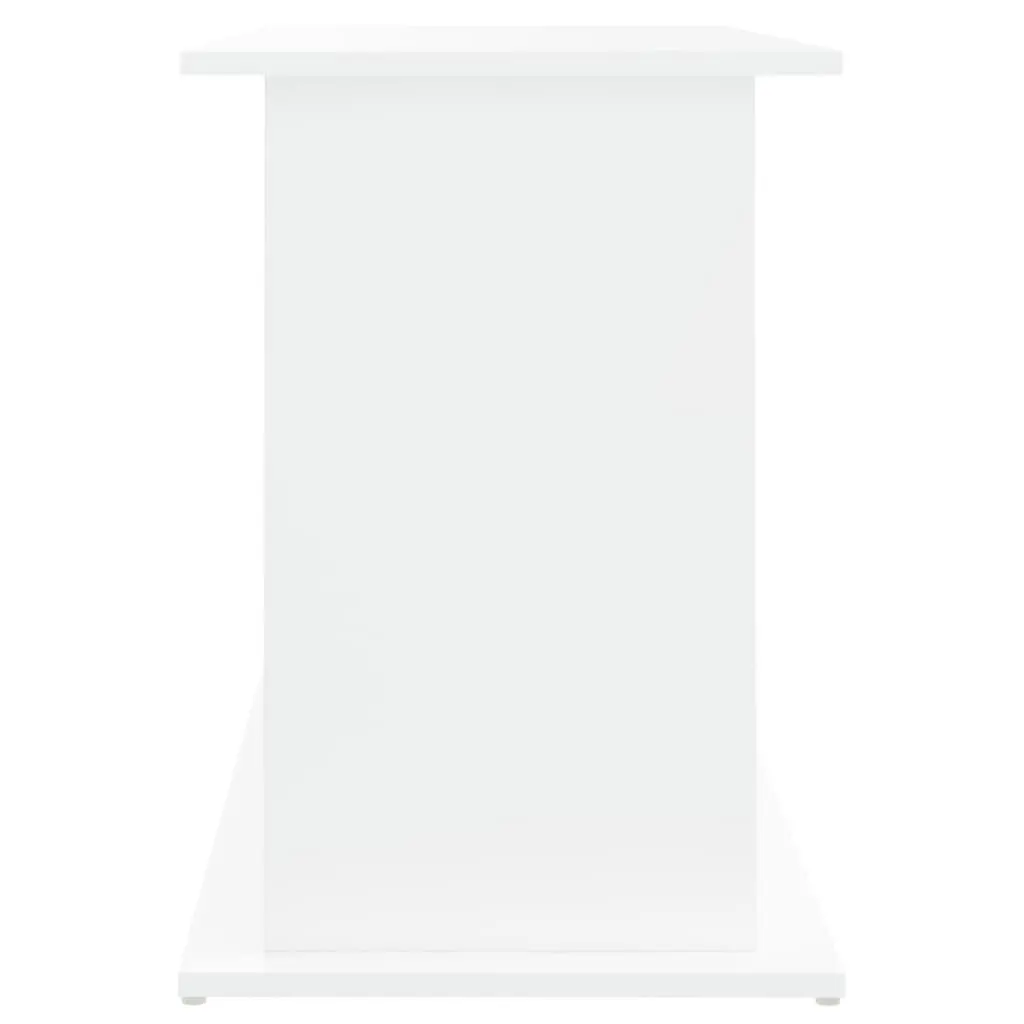 Aquarium Stand Engineered Wood Fish Tank Cabinet White 101x41x58cm Storage Unit