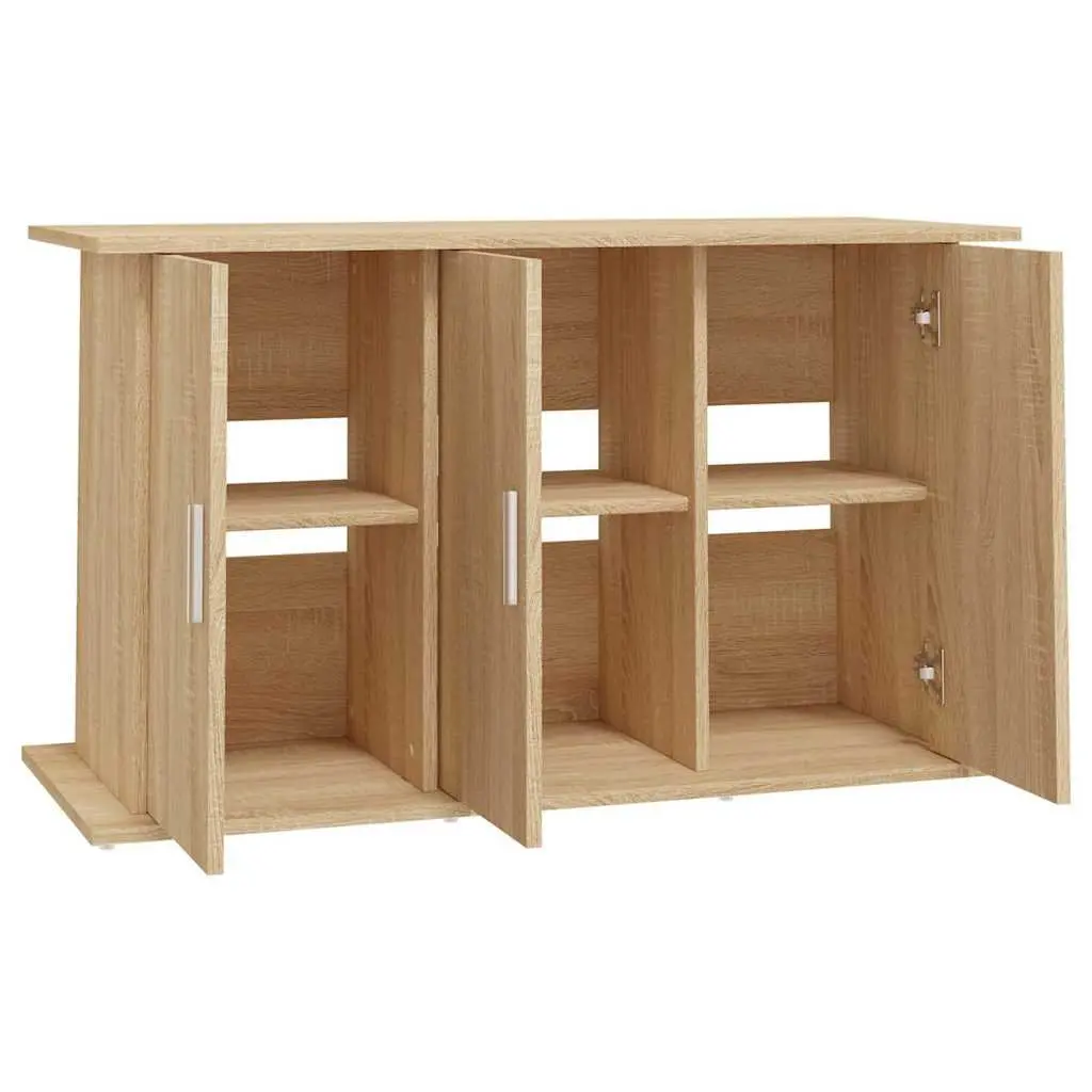 Aquarium Stand Engineered Wood Cabinet Storage Brown 101x41x58cm Furniture