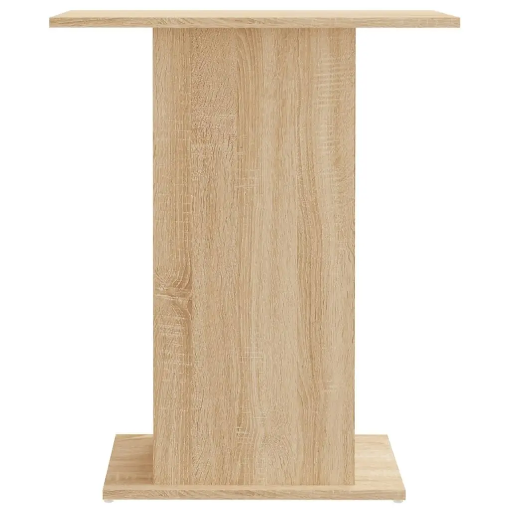 Aquarium Stand Fish Tank Cabinet Brown Storage Furniture Engineered Wood