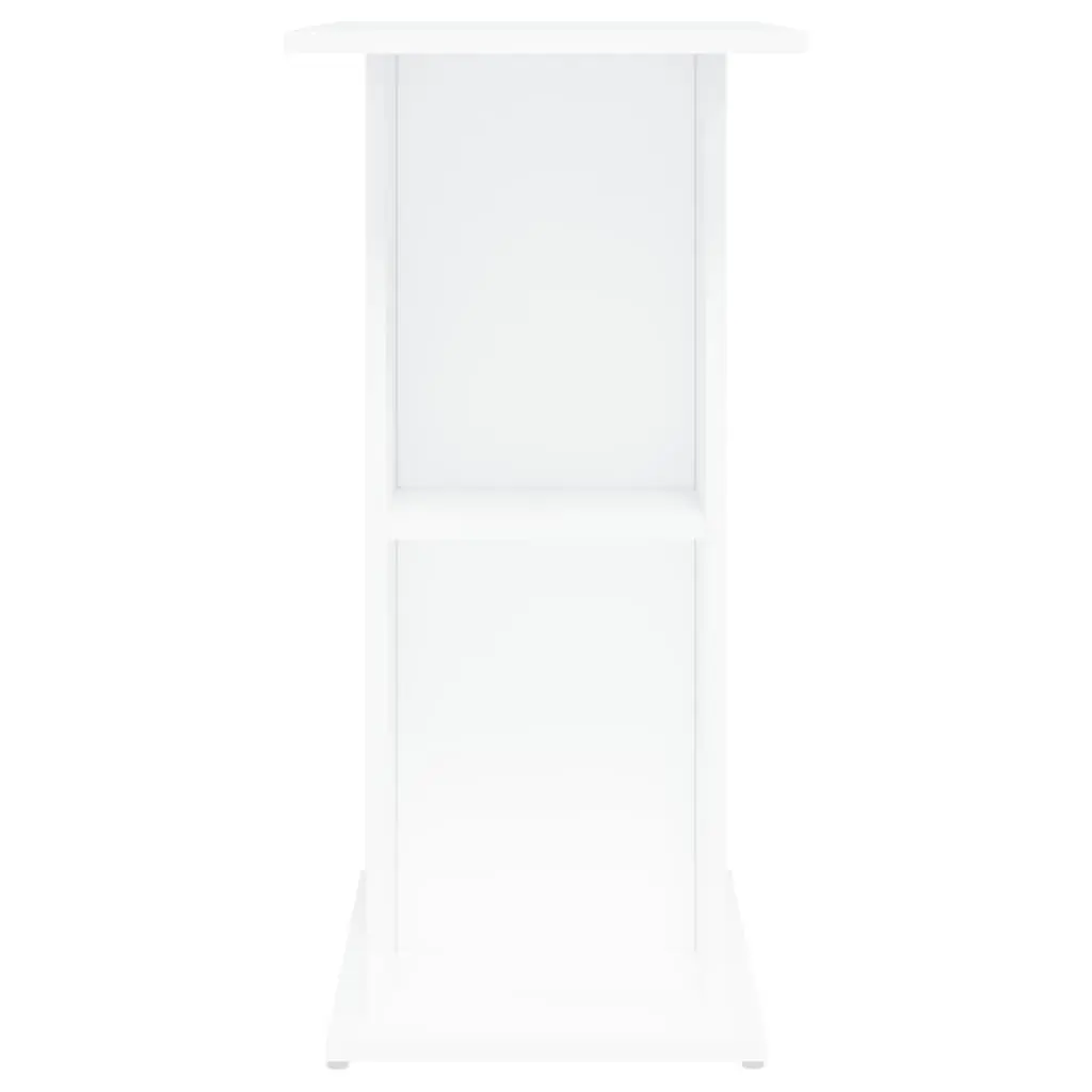 Aquarium Cabinet Stand Engineered Wood 75x36x72.5cm White Storage Display