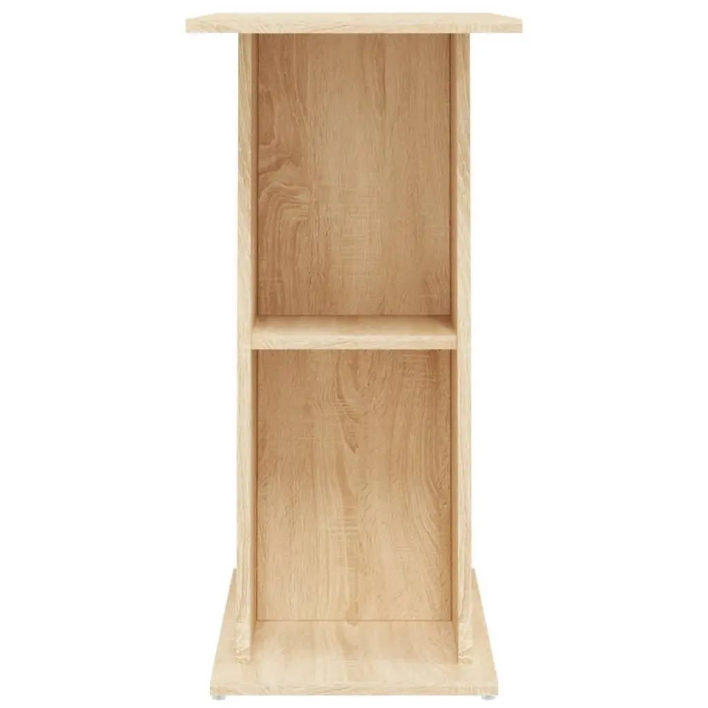 Aquarium Stand Engineered Wood 75 x 36 x 72.5 cm Brown Fish Tank Display Cabinet Storage