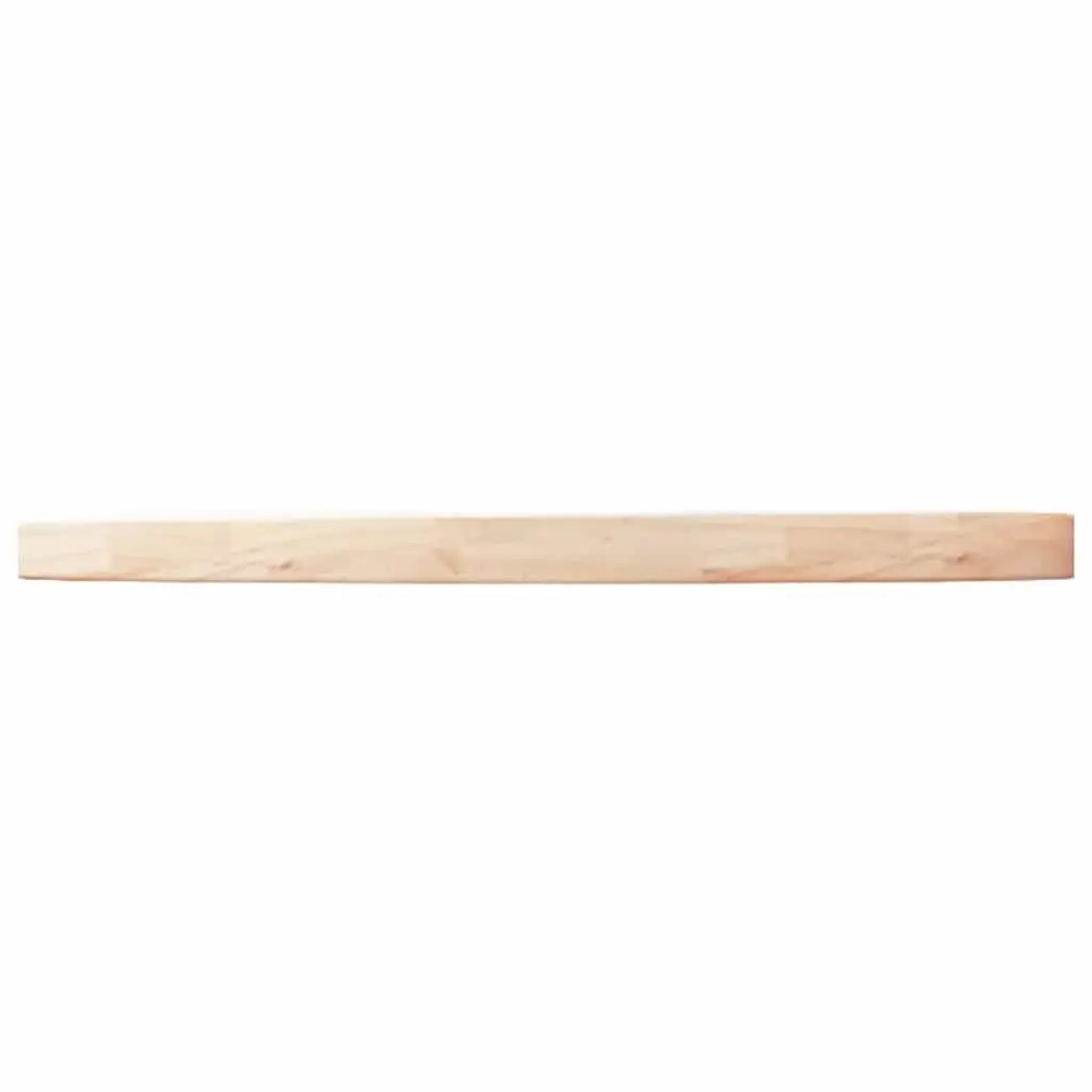 Round Solid Pine Wood Table Top 50cm Diameter 3cm Thickness Brown