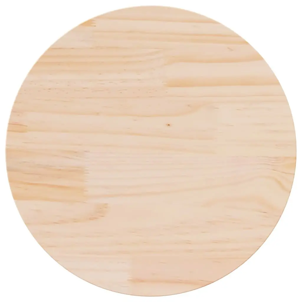 Round Solid Pine Table Top for Home Use