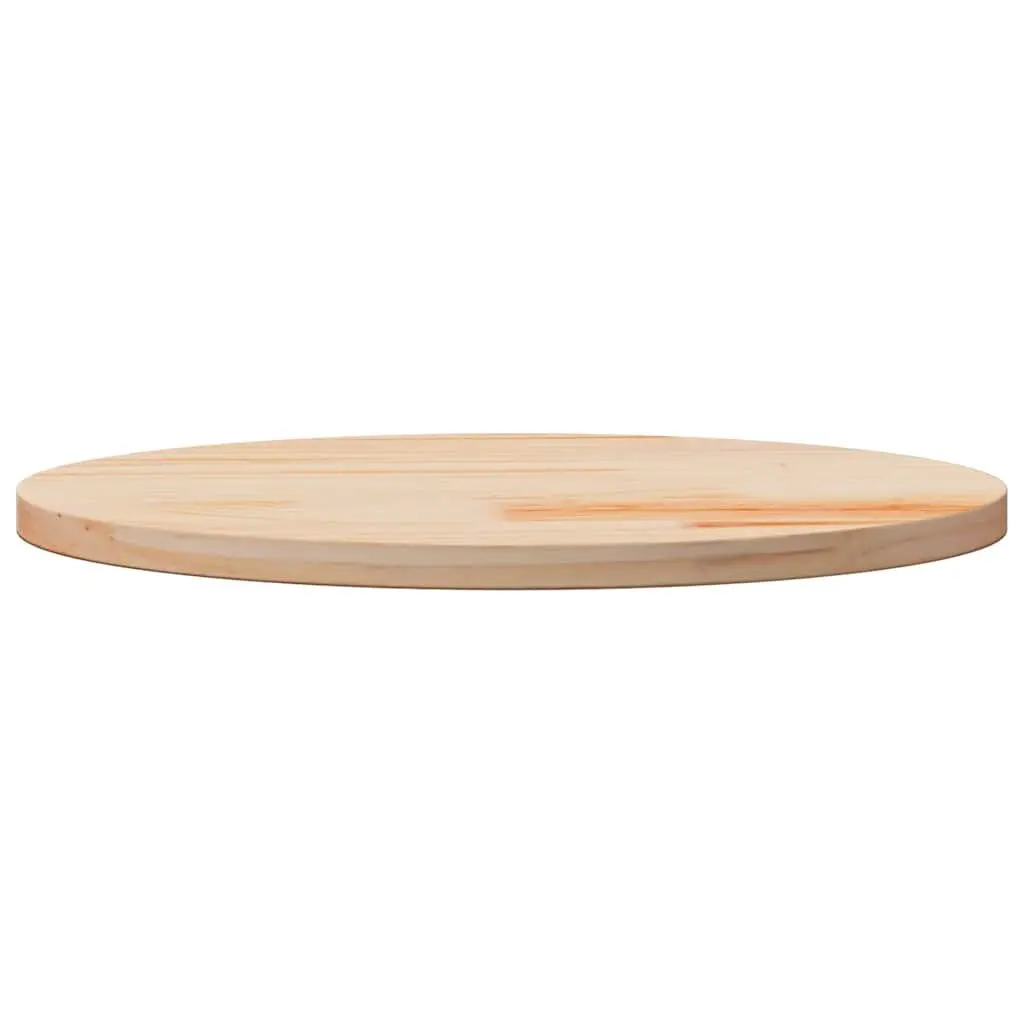 Round Solid Pine Table Top for Home Use