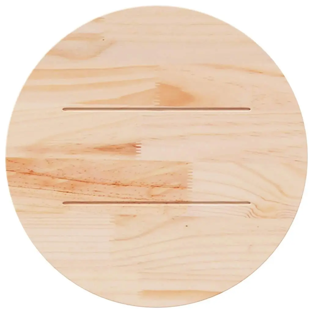 Round Solid Pine Table Top for Home Use