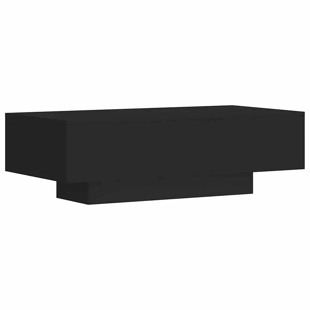 Coffee Table Engineered Wood 100L x 49.5W x 31H cm Black