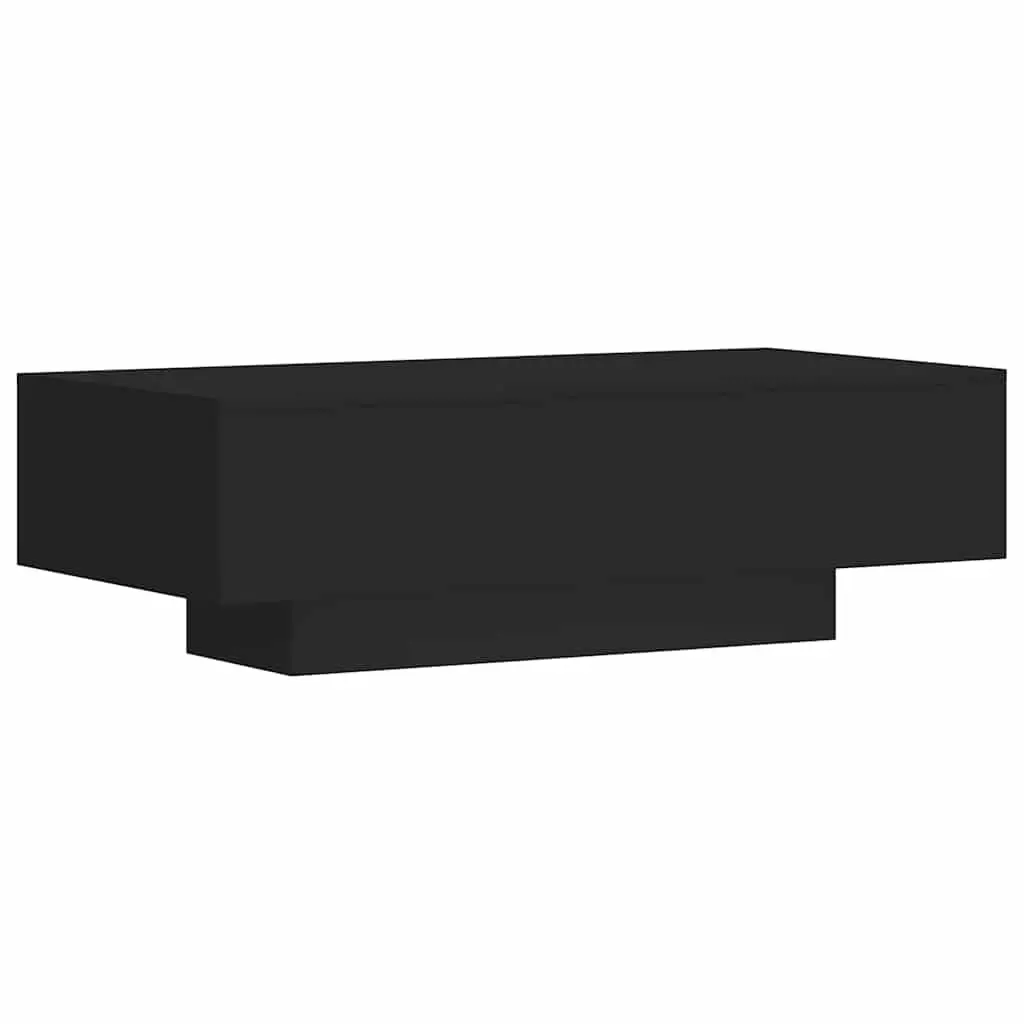 Coffee Table Engineered Wood 100L x 49.5W x 31H cm Black