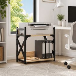 2-Tier Printer Stand for Home and Office