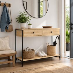 Practical Console Table for Entryway or Living Room