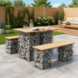 Compact Garden Table for Outdoor Dining and Entertaining