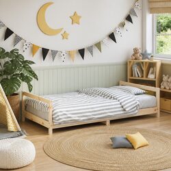 Practical Kids Bed Frame for Everyday Use 90x190 cm
