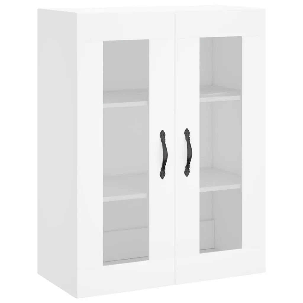 Wall Mounted Cabinet Engineered Wood 69.5 x 34 x 90 cm White