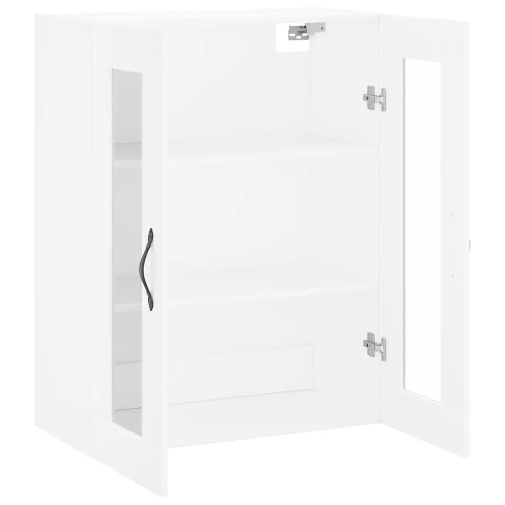 Wall Mounted Cabinet Engineered Wood 69.5 x 34 x 90 cm White