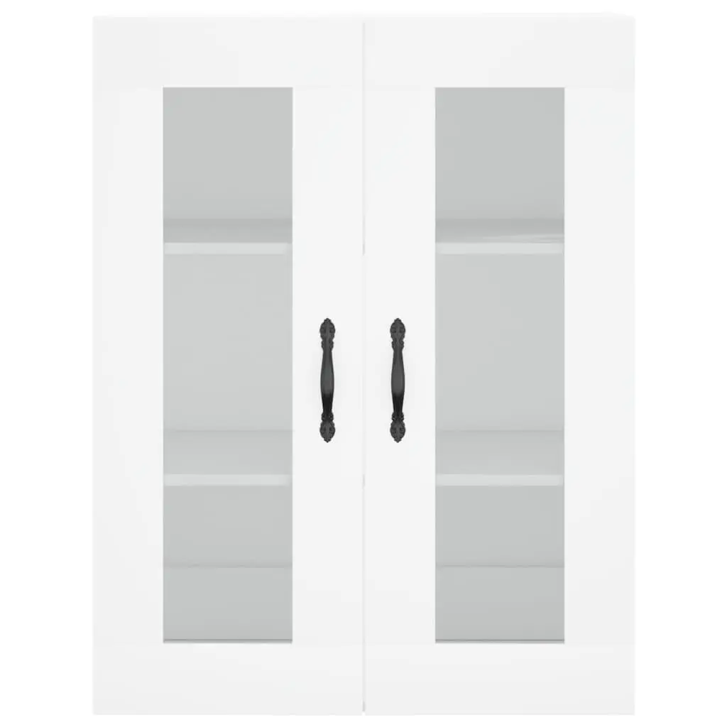 Wall Mounted Cabinet Engineered Wood 69.5 x 34 x 90 cm White