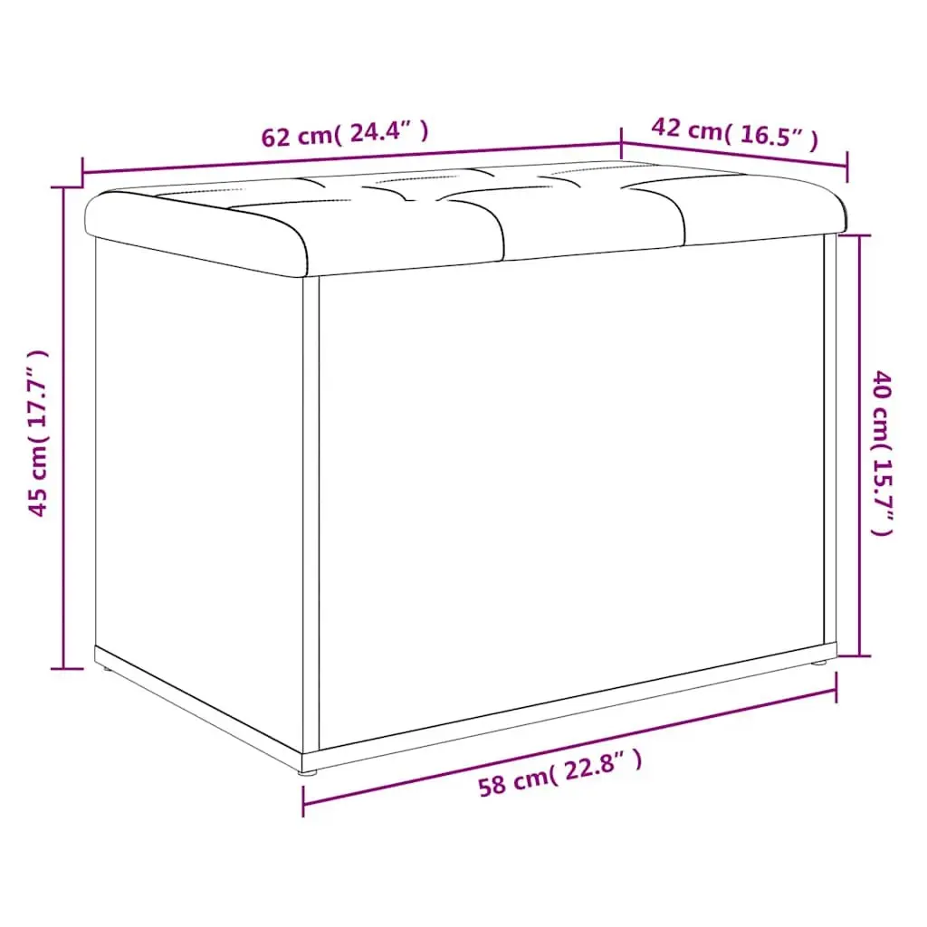 White Storage Bench for Hallway Use