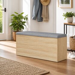 Practical Storage Solutions with a Cozy Bench