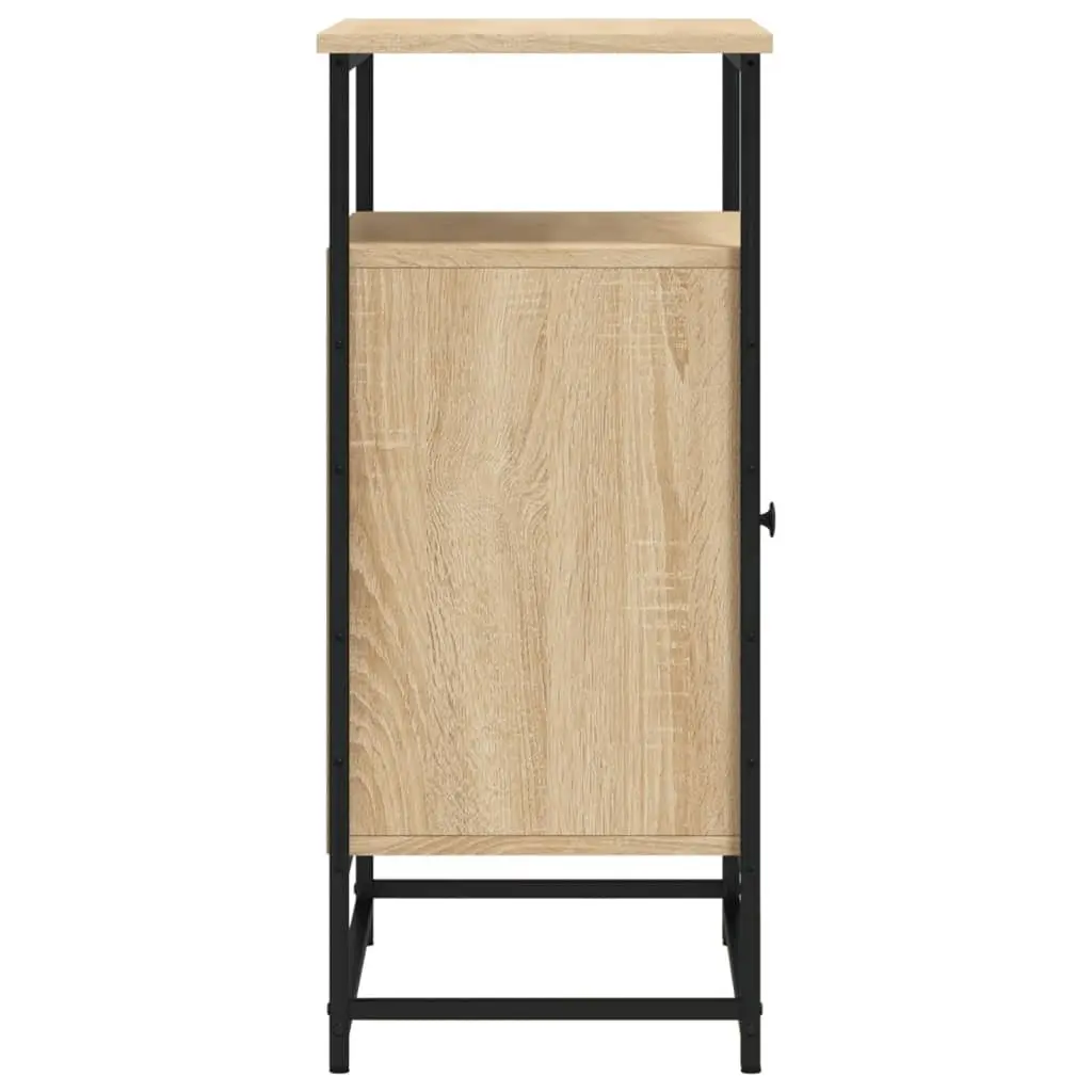 Sideboard Storage Cabinet Engineered Wood 69x35x80cm Brown