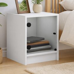 Practical White Bedside Cabinet for Everyday Use