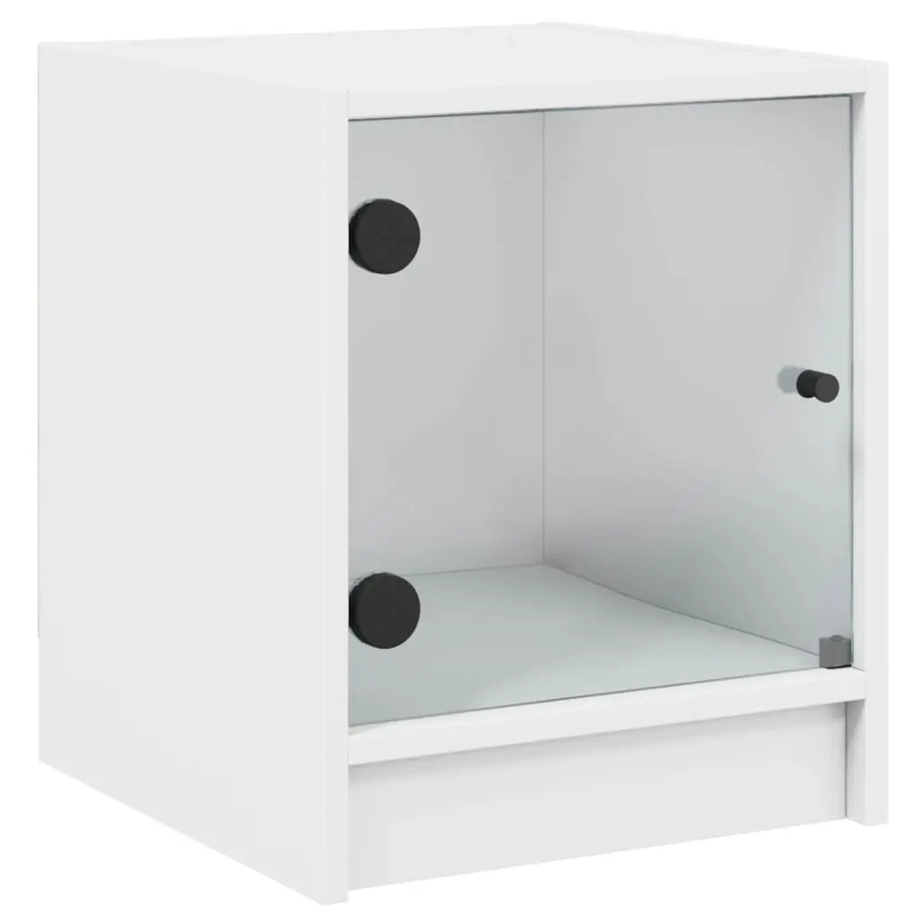 Bedside Cabinets with Glass Doors for Home Use