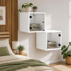 Practical Wall-Mounted Storage Cabinet for Your Bedroom