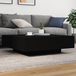 Functional Coffee Table with RGB LED Lights for Everyday Use
