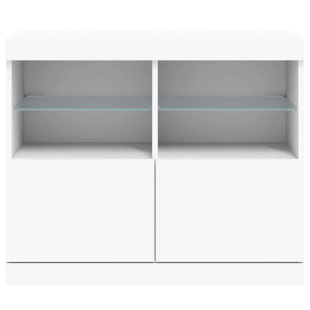 White Sideboard Cabinet for Home Storage