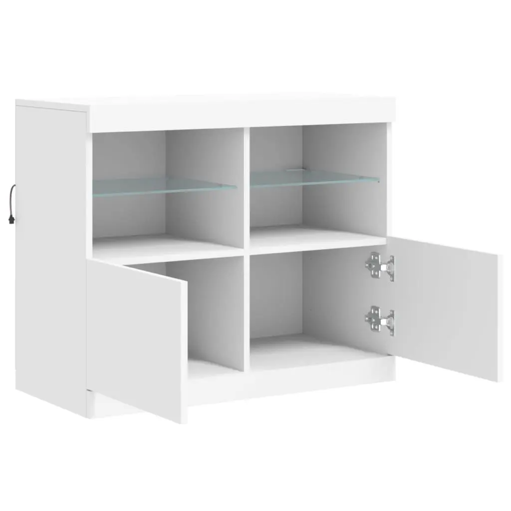 White Sideboard Cabinet for Home Storage