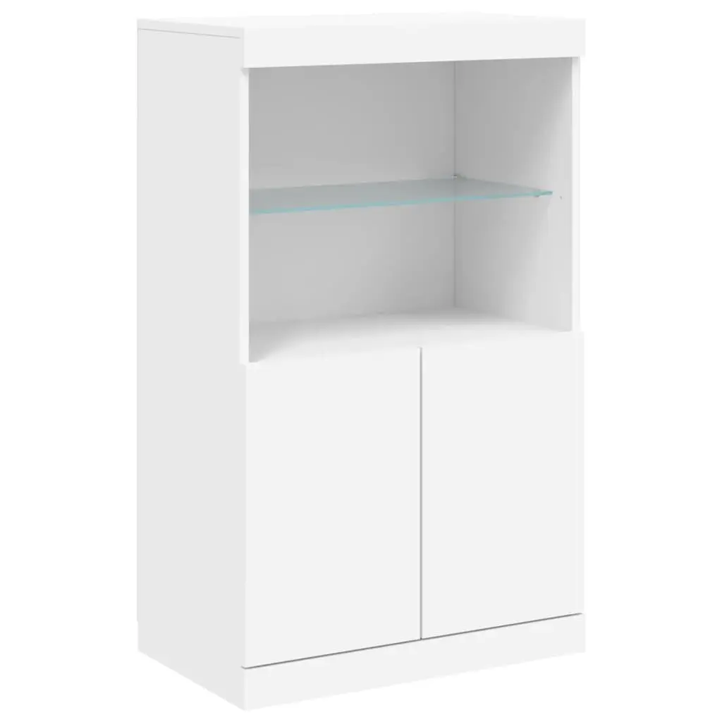 Sideboard with RGB LED Lights for Home Use