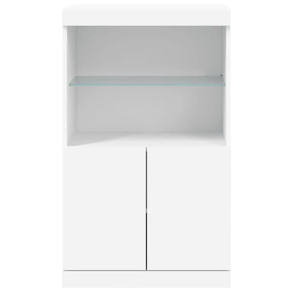 Sideboard with RGB LED Lights for Home Use