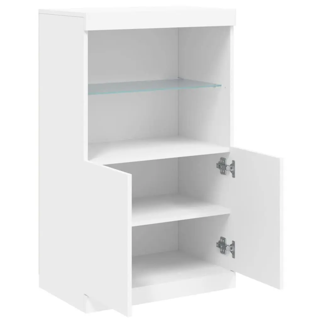 Sideboard with RGB LED Lights for Home Use