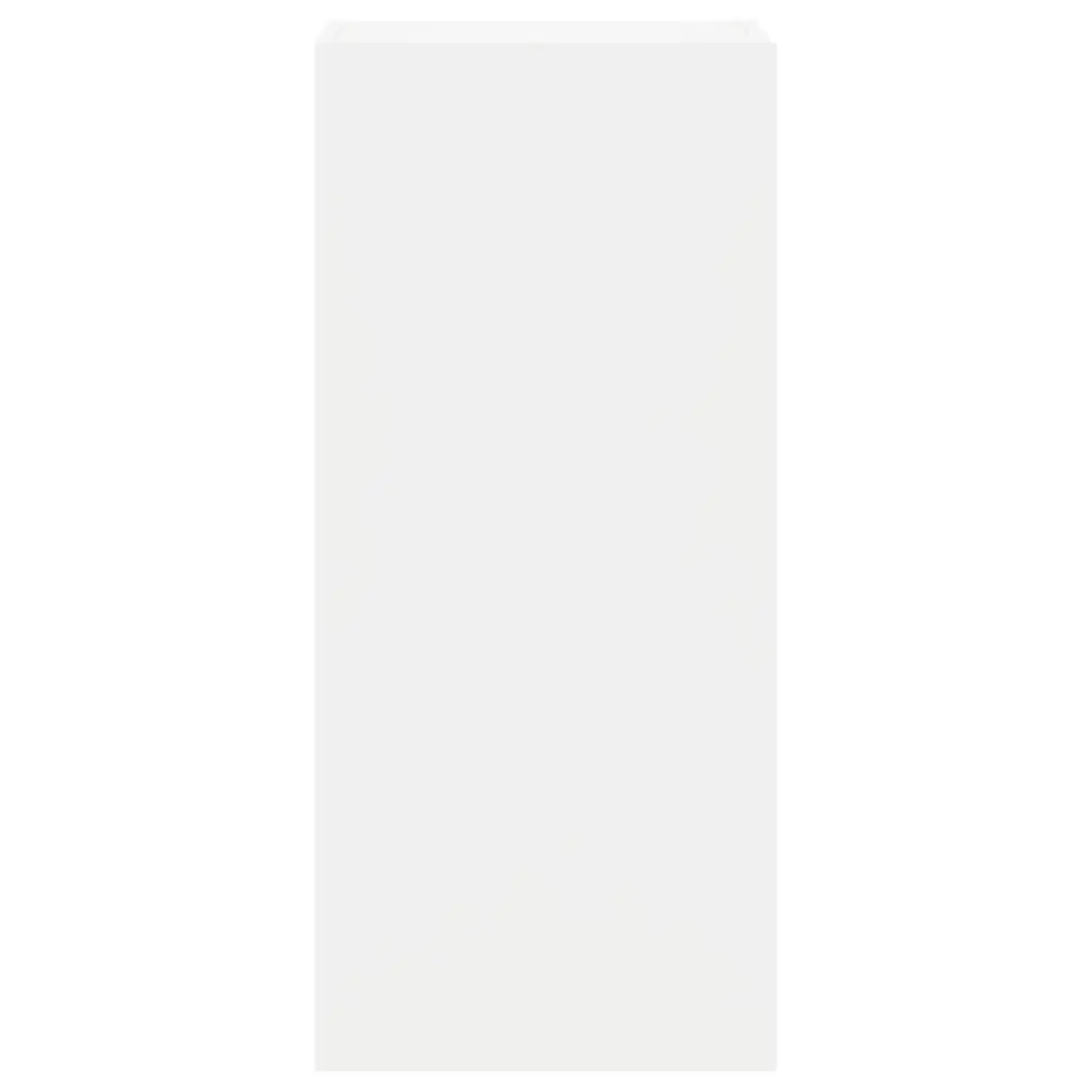TV Wall Cabinet White Floating Media Unit Wall-Mounted Storage Shelving