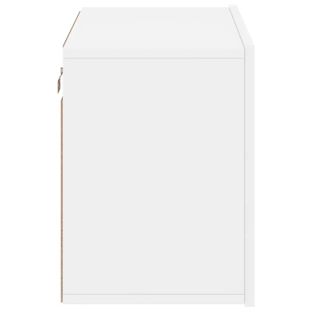 TV Cabinet Wall-mounted Engineered Wood 60x30x41cm White Storage Unit