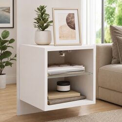Practical Uses for White Floating TV Wall Cabinet